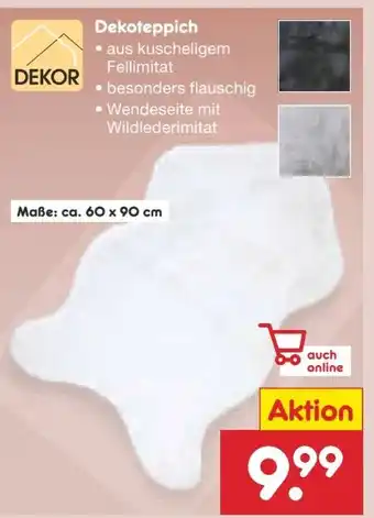 Netto Marken-Discount Dekor Dekoteppich Angebot