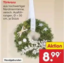 Netto Marken-Discount Deko-Türkränze Angebot