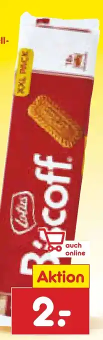 Netto Marken-Discount Lotus Biscoff Original Karamellgebäck XXL Angebot