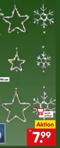 Netto Marken-Discount Dekor LED Acryl Lichterkette Angebot