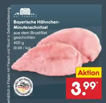 Netto Marken-Discount Gut Ponholz Hähnchen-Minutenschnitzel Angebot