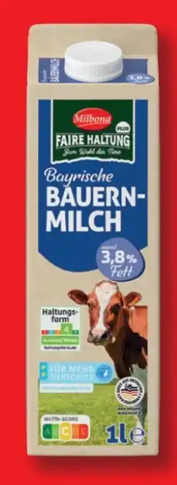 Lidl Milbona Frische Bayrische Bauernmilch Angebot