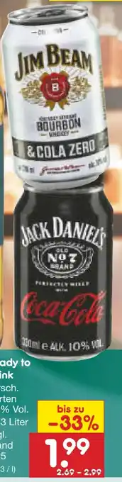 Netto Marken-Discount Cocktails Ready to Drink Angebot