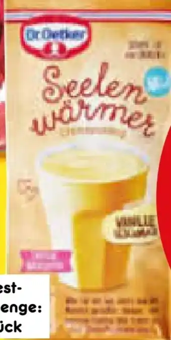 Netto Marken-Discount Dr. Oetker Seelenwärmer Pudding Vanille Angebot