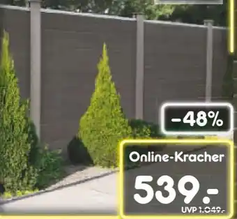 Netto Marken-Discount Home Deluxe WPC Sichtschutzzaun Callado Angebot