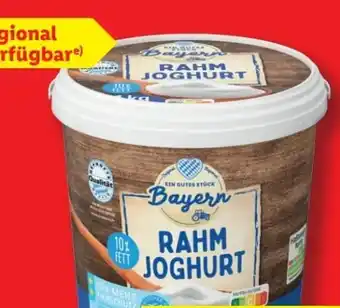 Lidl Ein Gutes Stück Bayern Rahmjoghurt Angebot