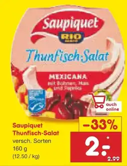 Netto Marken-Discount Saupiquet Thunfisch-Salat Angebot