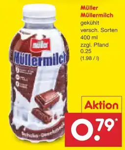 Netto Marken-Discount Müller Müllermilch Angebot