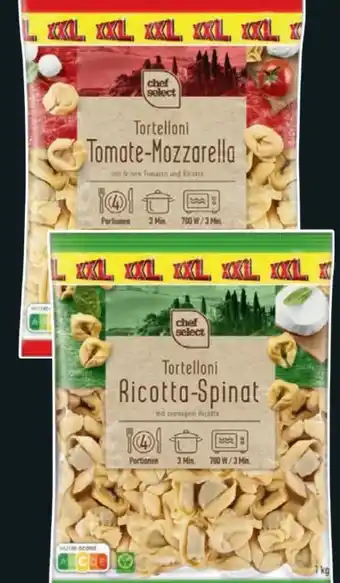 Lidl Chef Select Frische Tortelloni XXL Angebot