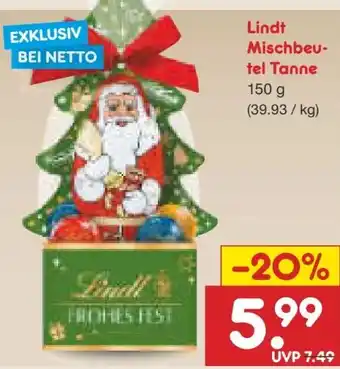 Netto Marken-Discount Lindt Frohes Fest Angebot