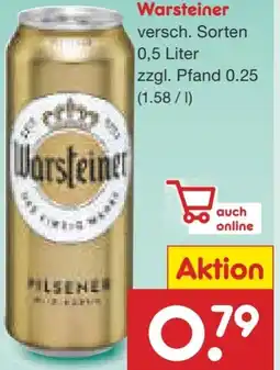 Netto Marken-Discount Warsteiner Premium Pilsener Angebot
