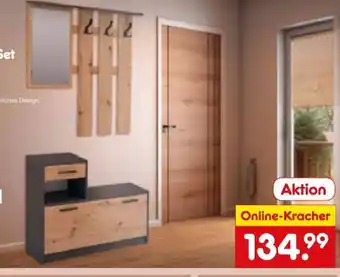 Netto Marken-Discount byLiving Garderoben-Set Tamina Angebot