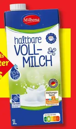 Lidl Milbona Haltbare Vollmilch Angebot