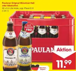 Netto Marken-Discount Paulaner Original Münchner Hell Angebot