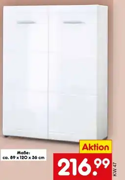 Netto Marken-Discount Germania Schuhschrank GW-Adana Angebot