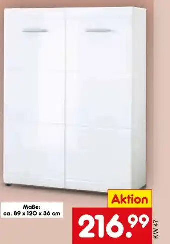 Netto Marken-Discount Germania Schuhschrank GW-Adana Angebot
