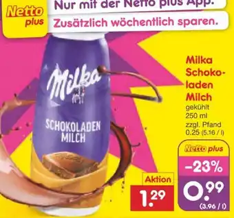 Netto Marken-Discount Milka Schokoladenmilch Angebot