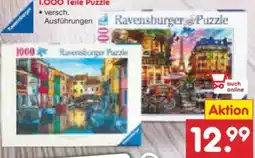 Netto Marken-Discount Ravensburger 1000 Teile Puzzle Angebot