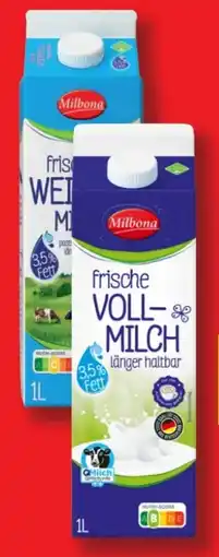 Lidl Milbona Frische Vollmilch Angebot