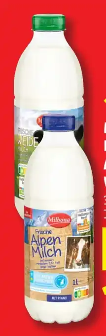 Lidl Milbona Frische Alpenmilch Angebot
