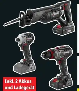 Lidl Parkside Performance Akku-Werkzeug-Kombiset 20 V Angebot