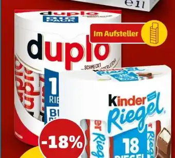 PENNY Ferrero Kinder Riegel Angebot