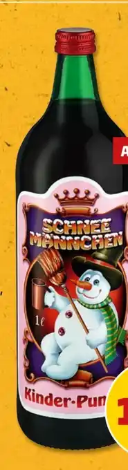 PENNY Gerstacker Nürnberger Schneemännchen Kinder Punsch Angebot