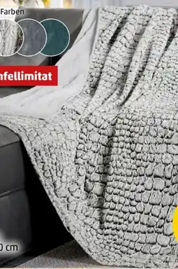 PENNY Home Ideas Living Kuscheldecke Angebot