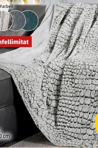 PENNY Home Ideas Living Kuscheldecke Angebot