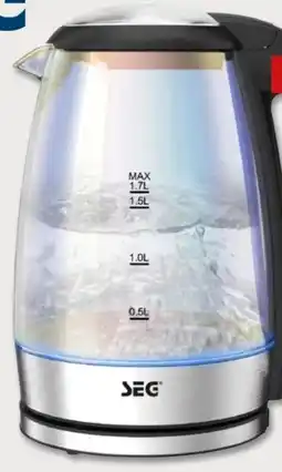 PENNY SEG Glas-Wasserkocher GWK2102SS Angebot