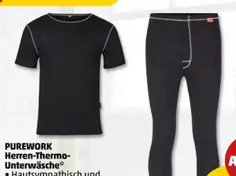 PENNY Purework Herren-Thermounterwäsche Angebot