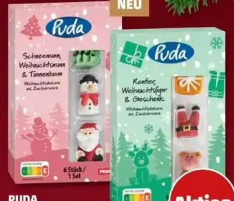 PENNY Puda Figuren Weihnachts-Set Angebot
