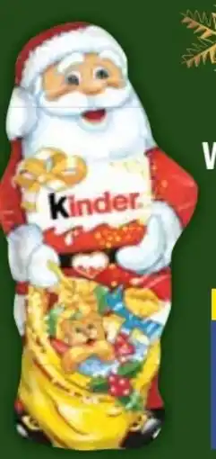 E-Center Ferrero Kinder Schokolade Weihnachtsmann Angebot