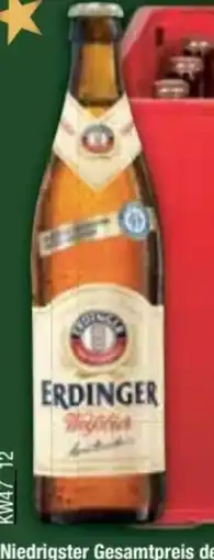 E-Center Erdinger Weißbräu Weißbier Angebot