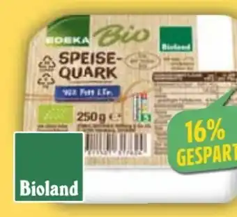 E-Center Edeka Bio Speisequark Angebot