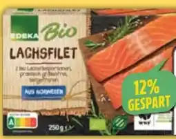 E-Center Edeka Bio Lachsfilet Angebot