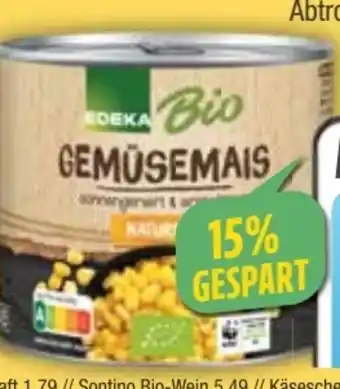 E-Center Edeka Bio Gemüsemais Angebot