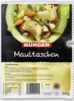 Edeka Bürger Original Schwäbische Maultaschen Angebot