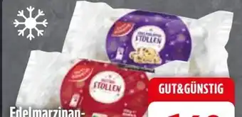 Edeka Gut & Günstig Edelmarzipan Stollen Angebot