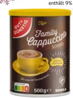 Edeka Gut & Günstig Typ Family Cappuccino Angebot