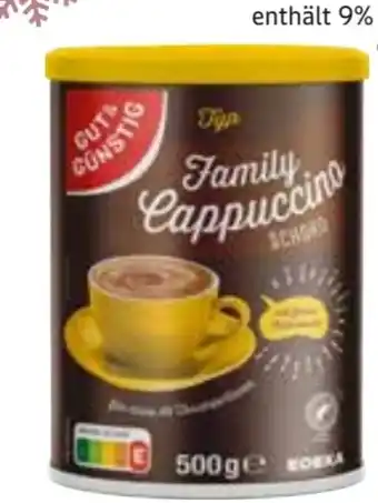 Edeka Gut & Günstig Typ Family Cappuccino Angebot
