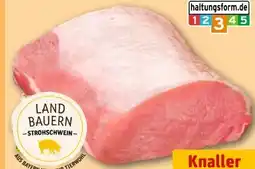 REWE Center Metzgerei Landbauern Strohschwein-Lachsbraten Angebot