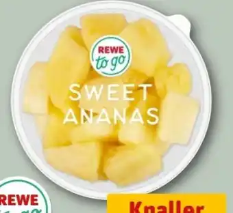 REWE Center Rewe to go Sweet Ananas Angebot