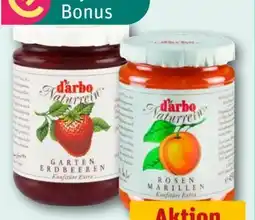 REWE Center D’arbo Naturrein Erdbeer Konfitüre Extra Angebot