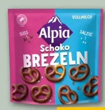 REWE Center Alpia Schoko Brezeln Angebot