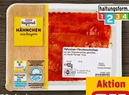 REWE Center Rewe Regional Hähnchen-Minutenschnitzel mariniert Angebot