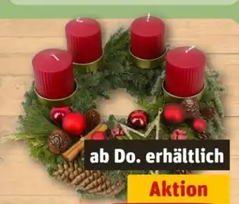 REWE Center Adventskranz Extravagant Angebot