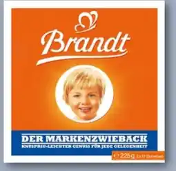 REWE Center Brandt Zwieback Der Markenzwieback Angebot