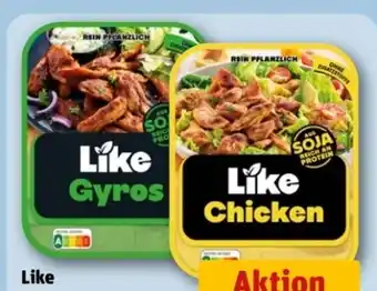 REWE Center Like Meat Bio vegane Fleischalternative Angebot