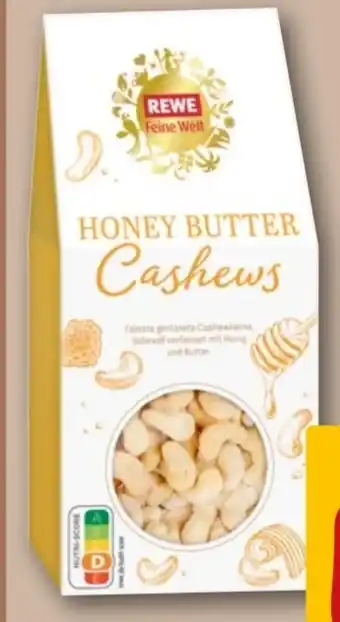 REWE Center Rewe Feine Welt Honey Butter Cashews Angebot